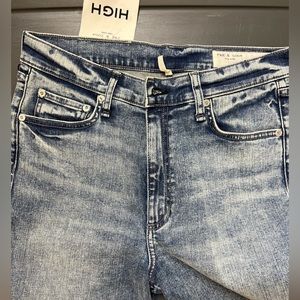 RAG & BONE NINA  HIGH RISE ANKLE SKINNY PEARL